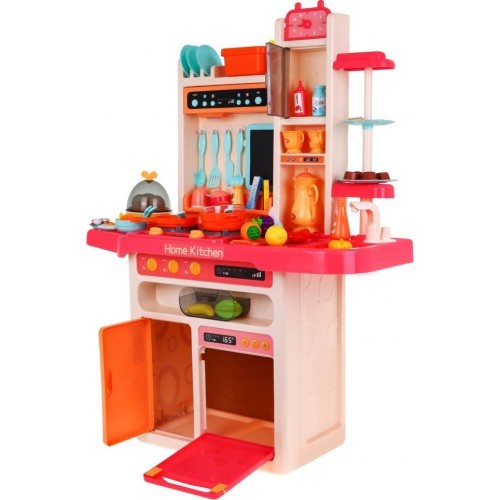 Vaikiška virtuvėlė KitchenEtte su čiaupu ir vandeniu, 65 dalys