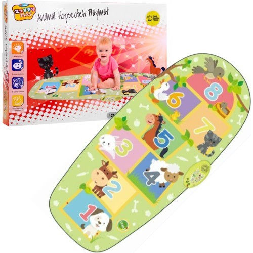 Žaidimų kilimėlis Class Animals, žalias