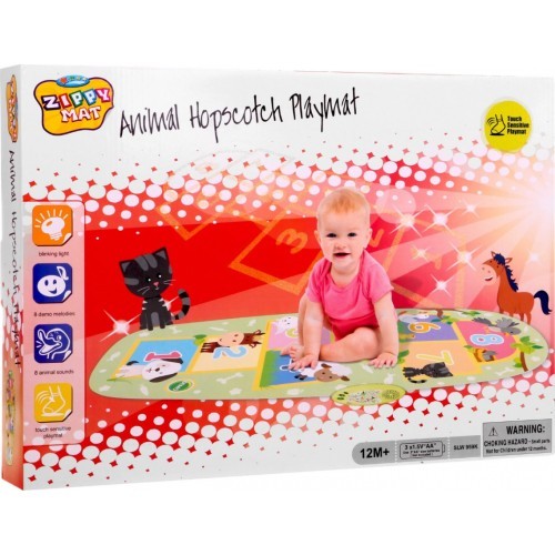 Game Mat Class Animals Green