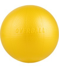 Reabilitacinis kamuolys Yate Overball, geltonas, 23 cm