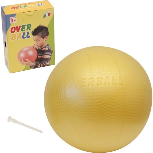 Reabilitacinis kamuolys Yate Overball, geltonas, 23 cm