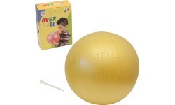 Reabilitacinis kamuolys Yate Overball, geltonas, 23 cm