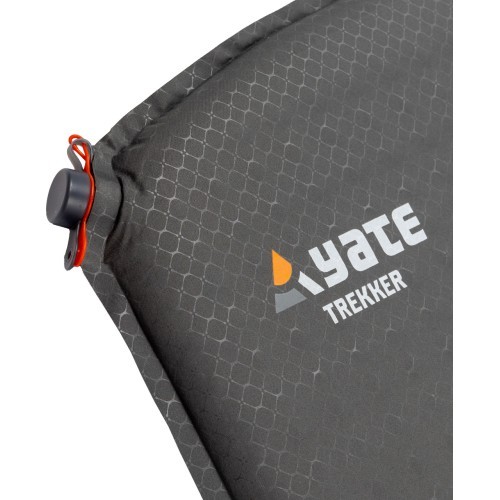 Самонадувающийся коврик YATE Trekker 3,8 серый