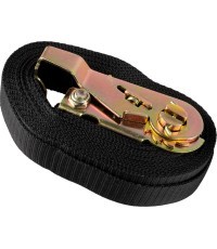 YATE Ratchet strap with ratchet, width 25mm, length 5,7 m
