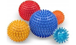 YATE Massage Hedgehog Igel Ball with spikes 10 cm dark blue