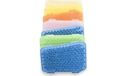 Массажный коврик для сауны YATE, светло-синий