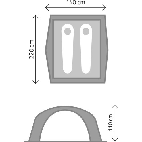 YATE TWINKLE, Self folding tent