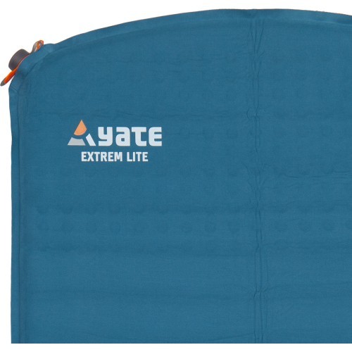 Самонадувающийся коврик YATE EXTREM LITE KT 3,8, синий/серый