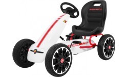 Картинг Abarth, белый
