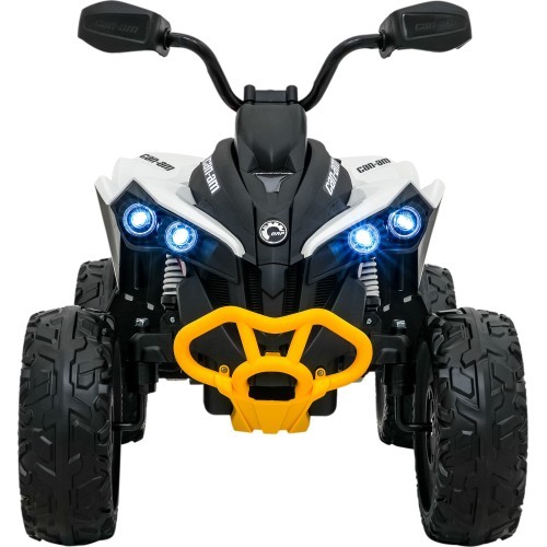 Keturratis Maverick ATV baltas