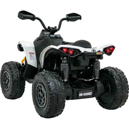Keturratis Maverick ATV baltas