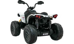 Keturratis Maverick ATV baltas