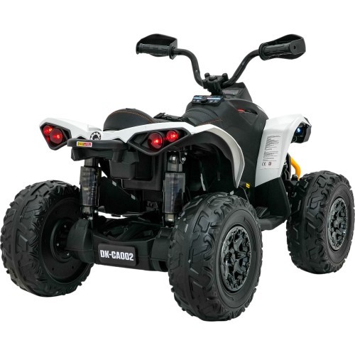 Keturratis Maverick ATV baltas