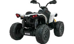 Keturratis Maverick ATV baltas