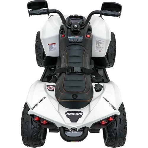 Keturratis Maverick ATV baltas