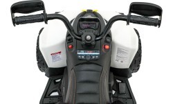 Keturratis Maverick ATV baltas