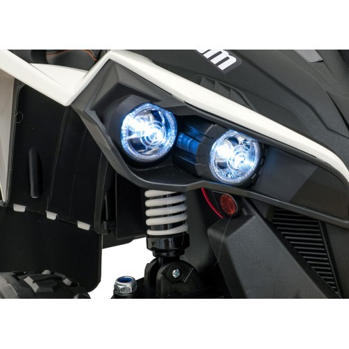 Keturratis Maverick ATV baltas