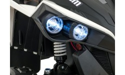 Keturratis Maverick ATV baltas