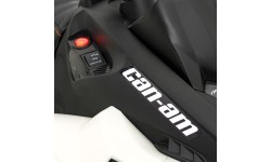 Keturratis Maverick ATV baltas