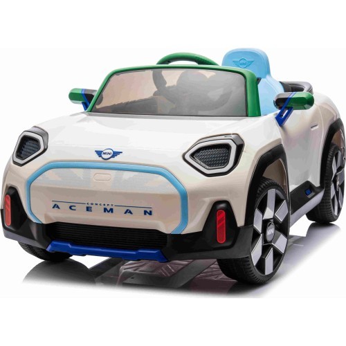 Mini Concept Aceman elektromobilis, baltas
