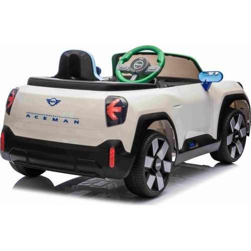 Mini Concept Aceman elektromobilis, baltas