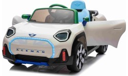 Mini Concept Aceman elektromobilis, baltas