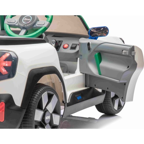 Mini Concept Aceman elektromobilis, baltas