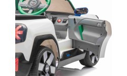 Mini Concept Aceman elektromobilis, baltas