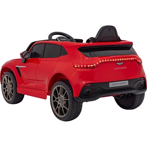 Elektromobilis Aston Martin DBX, raudonas
