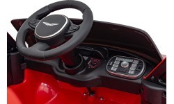 Elektromobilis Aston Martin DBX, raudonas