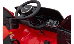 Elektromobilis Aston Martin DBX, raudonas