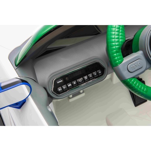 Mini Concept Aceman elektromobilis, baltas