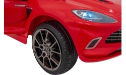 Elektromobilis Aston Martin DBX, raudonas