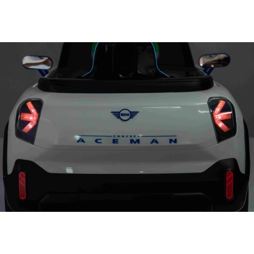 Mini Concept Aceman elektromobilis, baltas