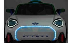 Mini Concept Aceman elektromobilis, baltas