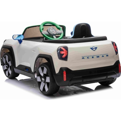 Mini Concept Aceman elektromobilis, baltas