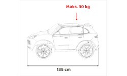 Porsche Cayenne S vehicle Painting White