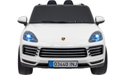 Elektromobilis Porsche Cayenne S, baltas