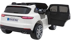 Elektromobilis Porsche Cayenne S, baltas