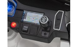 Elektromobilis Porsche Cayenne S, baltas
