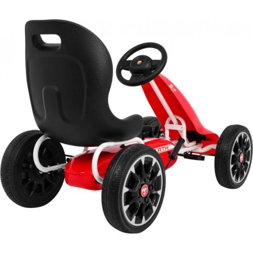 Kartingas ABARTH, raudonas