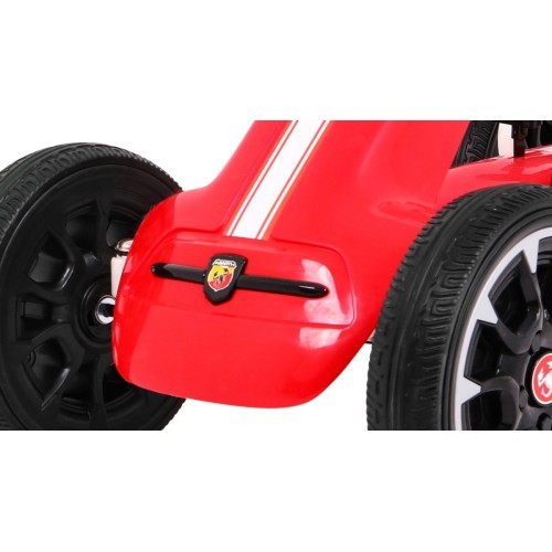 Kartingas ABARTH, raudonas