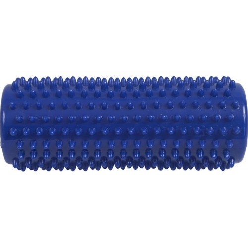 MVS Massage roller with spikes 15 cm blue
