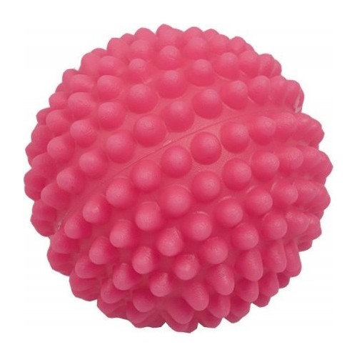 AMAYA Massage ball reflex hedgehog with soft spikes 6 cm pink
