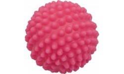 AMAYA Massage ball reflex hedgehog with soft spikes 6 cm pink