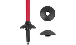 Trekking poles inSPORTline Altiplano 100 Pair Red