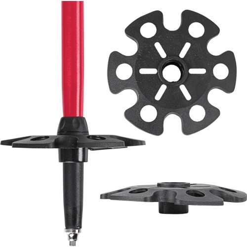 Trekking poles inSPORTline Altiplano 100 Pair Red