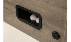 Soccer / Foosball Table, G-500, Grey Oak