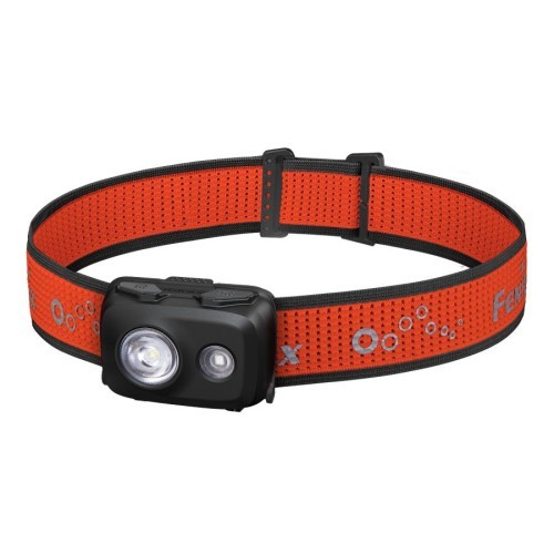 Fenix HL16 juodas LED žibintuvėlis ant galvos