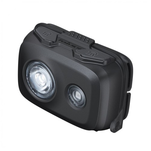 Fenix HL16 juodas LED žibintuvėlis ant galvos